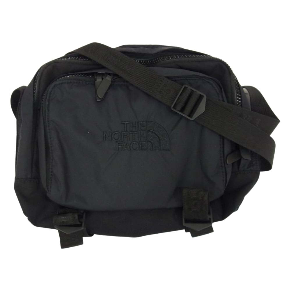 THE NORTH FACE ノースフェイス NN7102N  PURPLE LABEL パープルレーベル CORDURA Nylon Shoulder Bag コーデュラナイロン ショルダーバッグ ブラック系【中古】