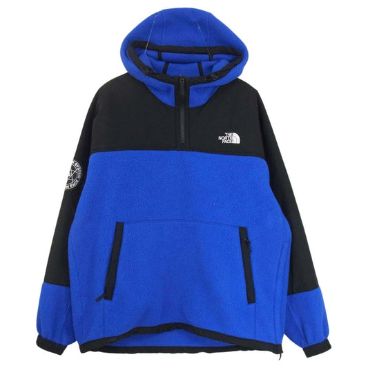 THE NORTH FACE ノースフェイス NA72031 Him Fleece Parka ヒムフリースパーカ アノラック フリース ジャケット ブルー系 M【中古】