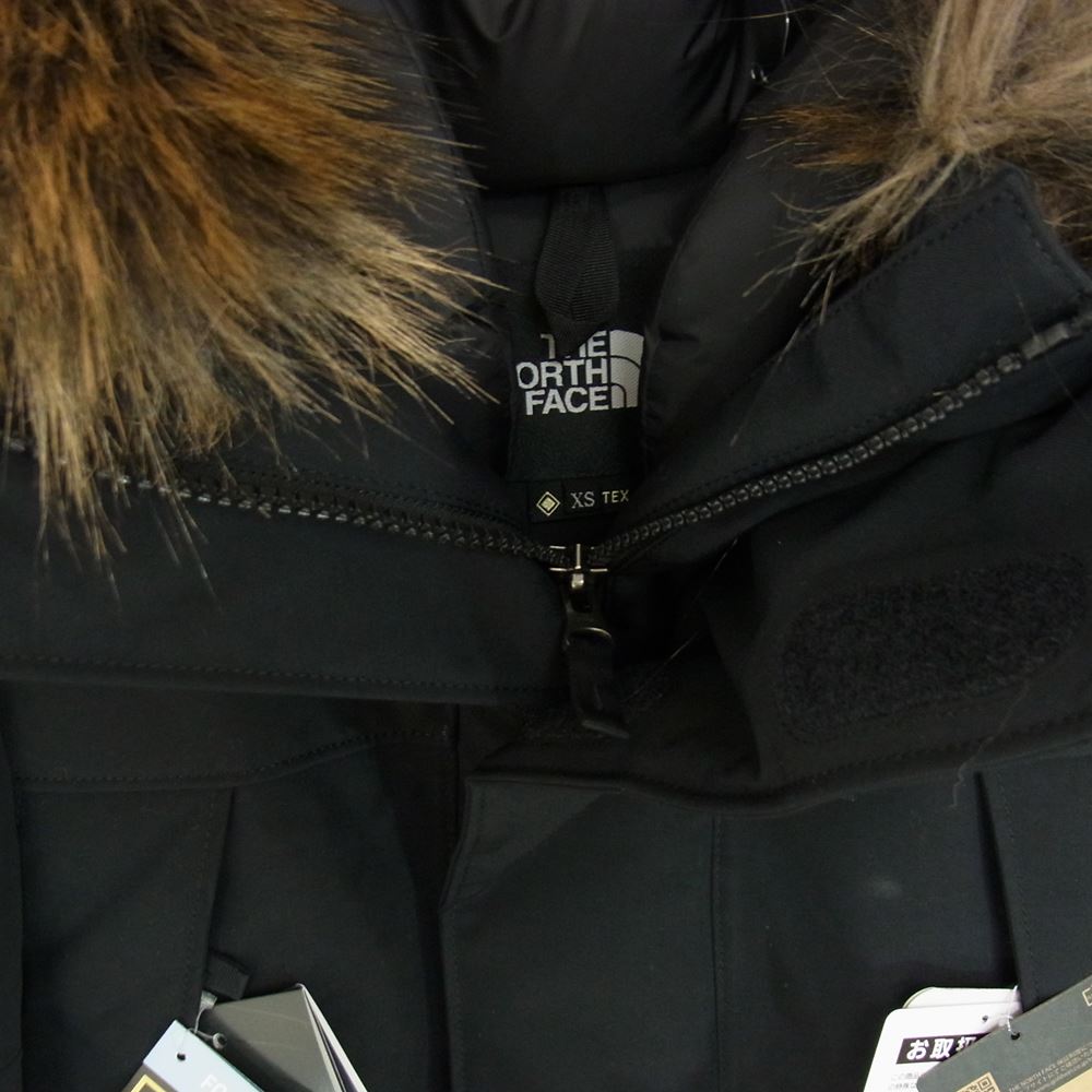 THE NORTH FACE ノースフェイス ND92032 ANTARCTICA PARKA アンタークティカパーカ ダウンジャケット ブラック系 XS【新古品】【未使用】【中古】
