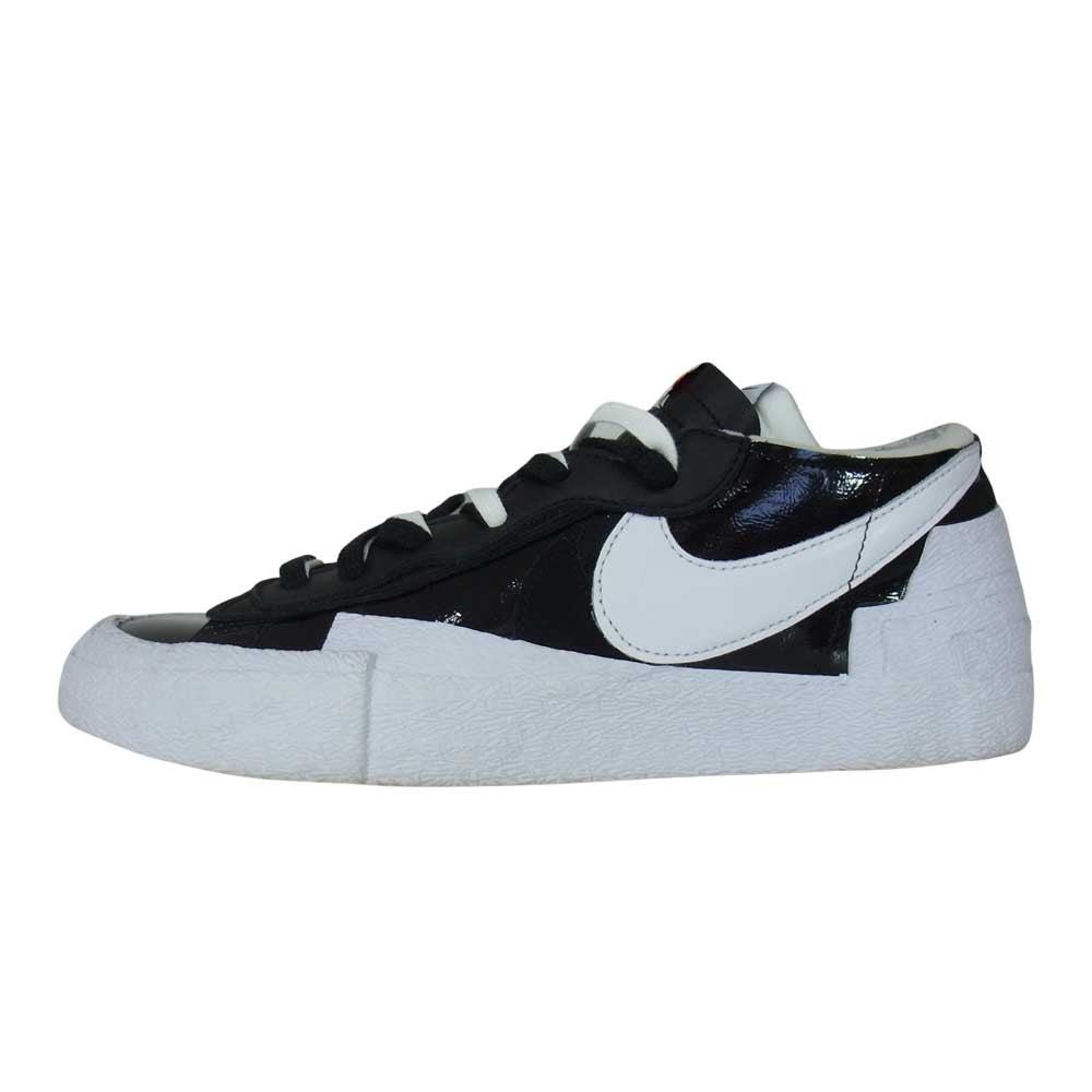 NIKE ナイキ sacai サカイ DM6443-001 BLAZER LOW ブレーザー ロー ローカットスニーカー ブラック系 ホワイト系 28.5cm【中古】