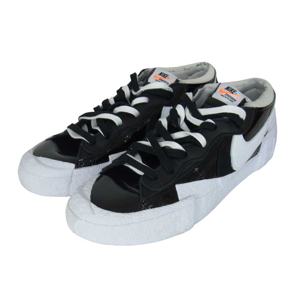 NIKE ナイキ sacai サカイ DM6443-001 BLAZER LOW ブレーザー ロー ローカットスニーカー ブラック系 ホワイト系 28.5cm【中古】