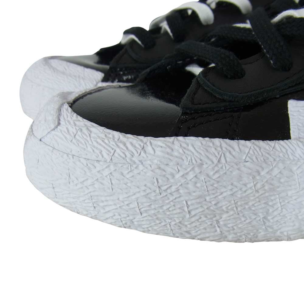 NIKE ナイキ sacai サカイ DM6443-001 BLAZER LOW ブレーザー ロー ローカットスニーカー ブラック系 ホワイト系 28.5cm【中古】