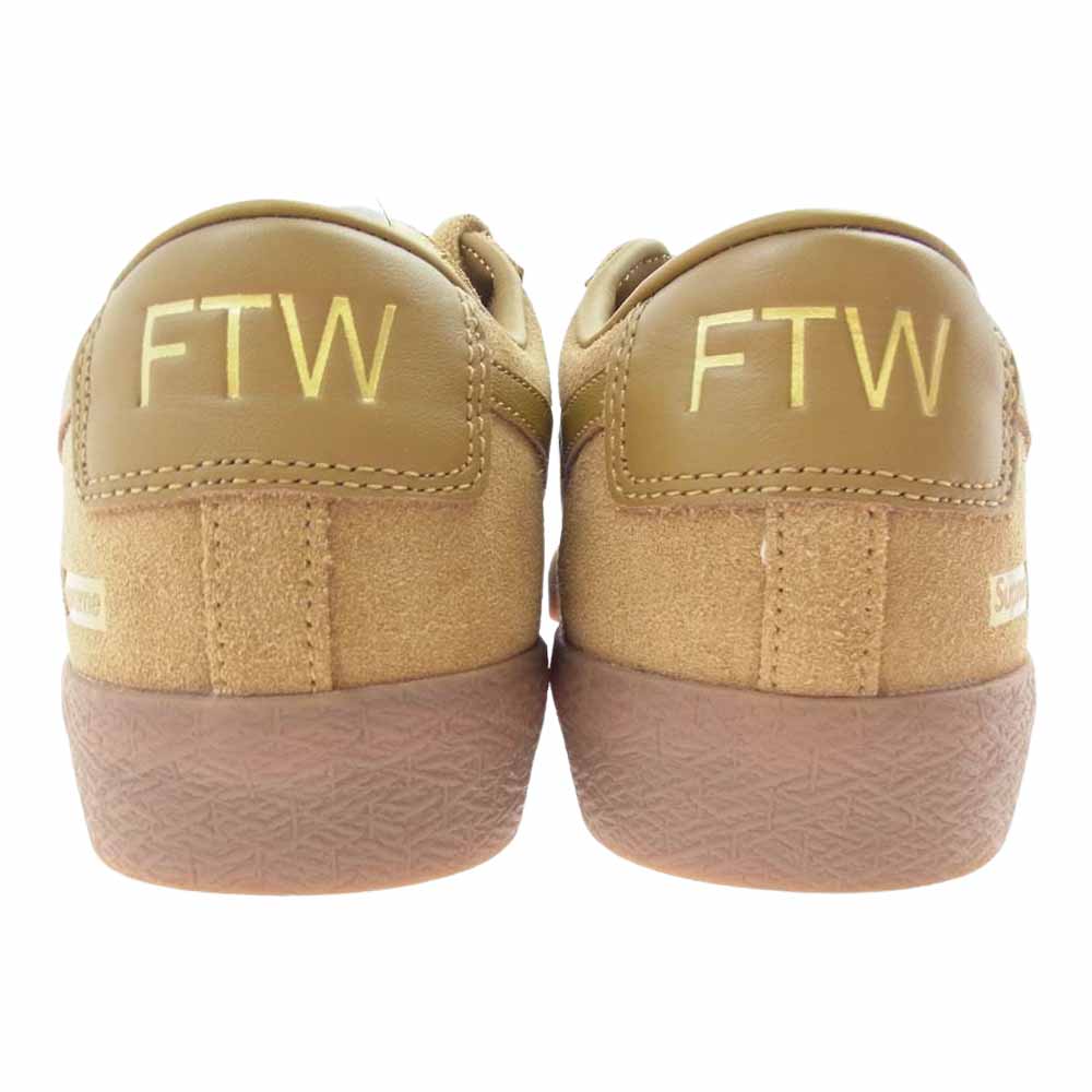Supreme シュプリーム 16AW 716890-229 NIKE SB BLAZER LOW GT QS ナイキ ブレーザー ロー スエード スニーカー ゴールデンベージュ 28cm【美品】【中古】