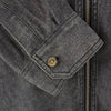Supreme シュプリーム 16SS Denim Zip Shirt バックロゴ デニム ジップ シャツ グレー系 XL【中古】