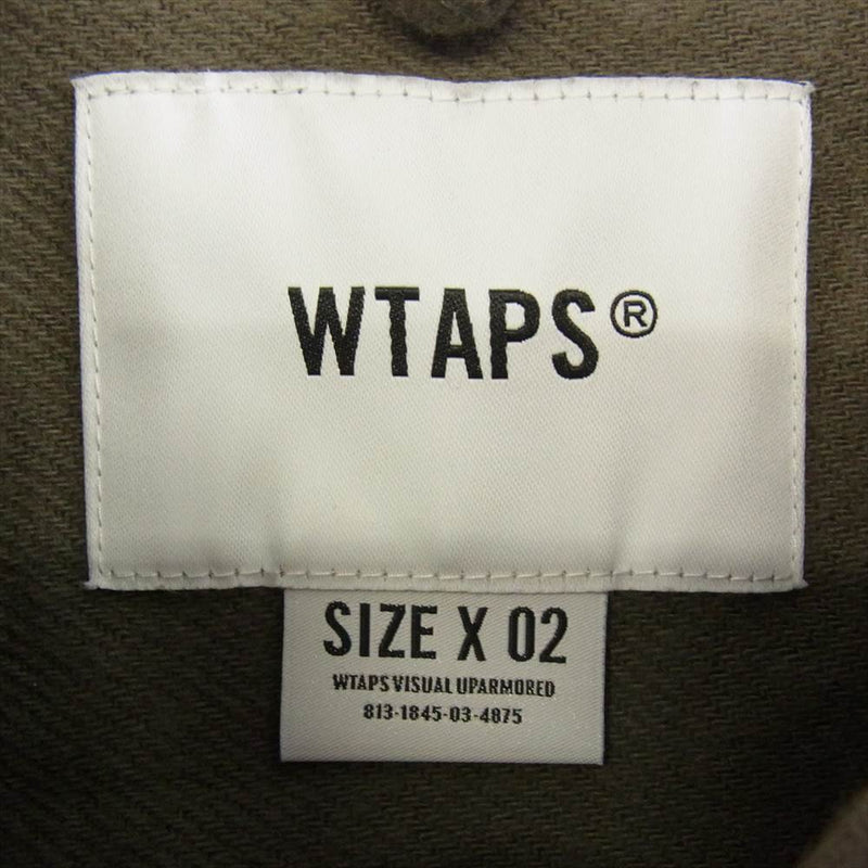 WTAPS ダブルタップス 22SS 221WVDT-SHM05 WCPO 01 LS COTTON. FLANNEL