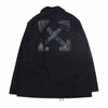OFF-WHITE オフホワイト 21AW OMEL021F21FAB002 国内正規品 ARROW FIELD JACKET アロー フィールド ジャケット ブラック系 L【美品】【中古】
