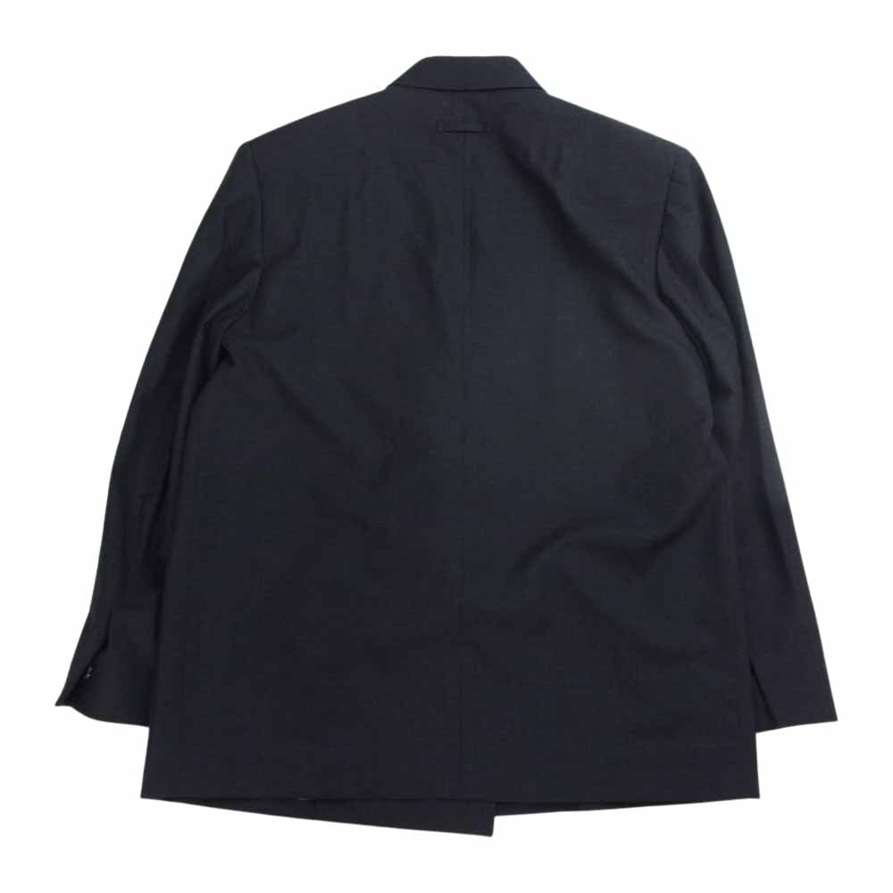 FEAR OF GOD フィアオブゴッド FG60-001PWS DOUBLE BREASTED WOOL BLAZER ピークドラペル ダブルブレスト ウール ブレザー テーラードジャケット チャコール系 48【美品】【中古】