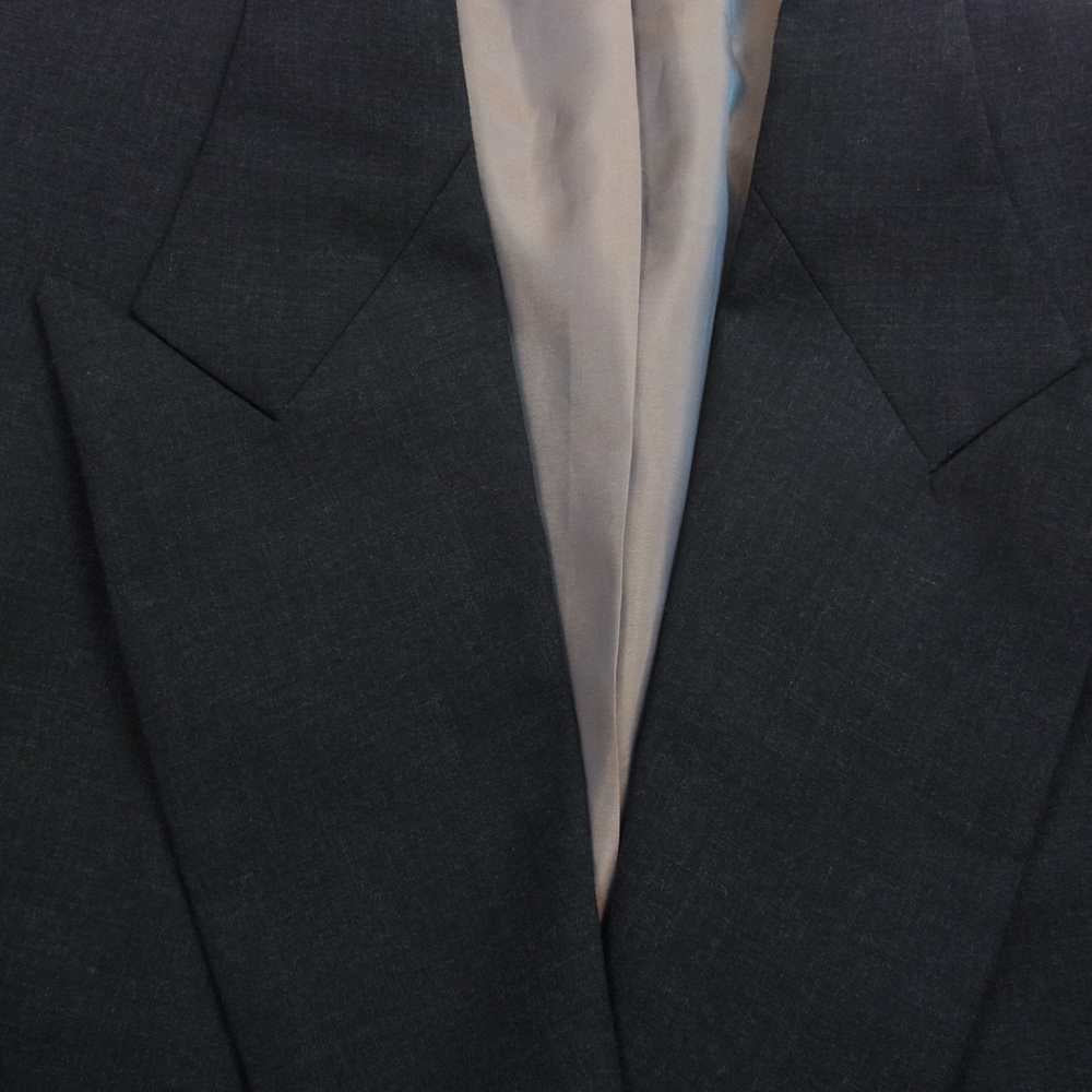 FEAR OF GOD フィアオブゴッド FG60-001PWS DOUBLE BREASTED WOOL BLAZER ピークドラペル ダブルブレスト ウール ブレザー テーラードジャケット チャコール系 48【美品】【中古】