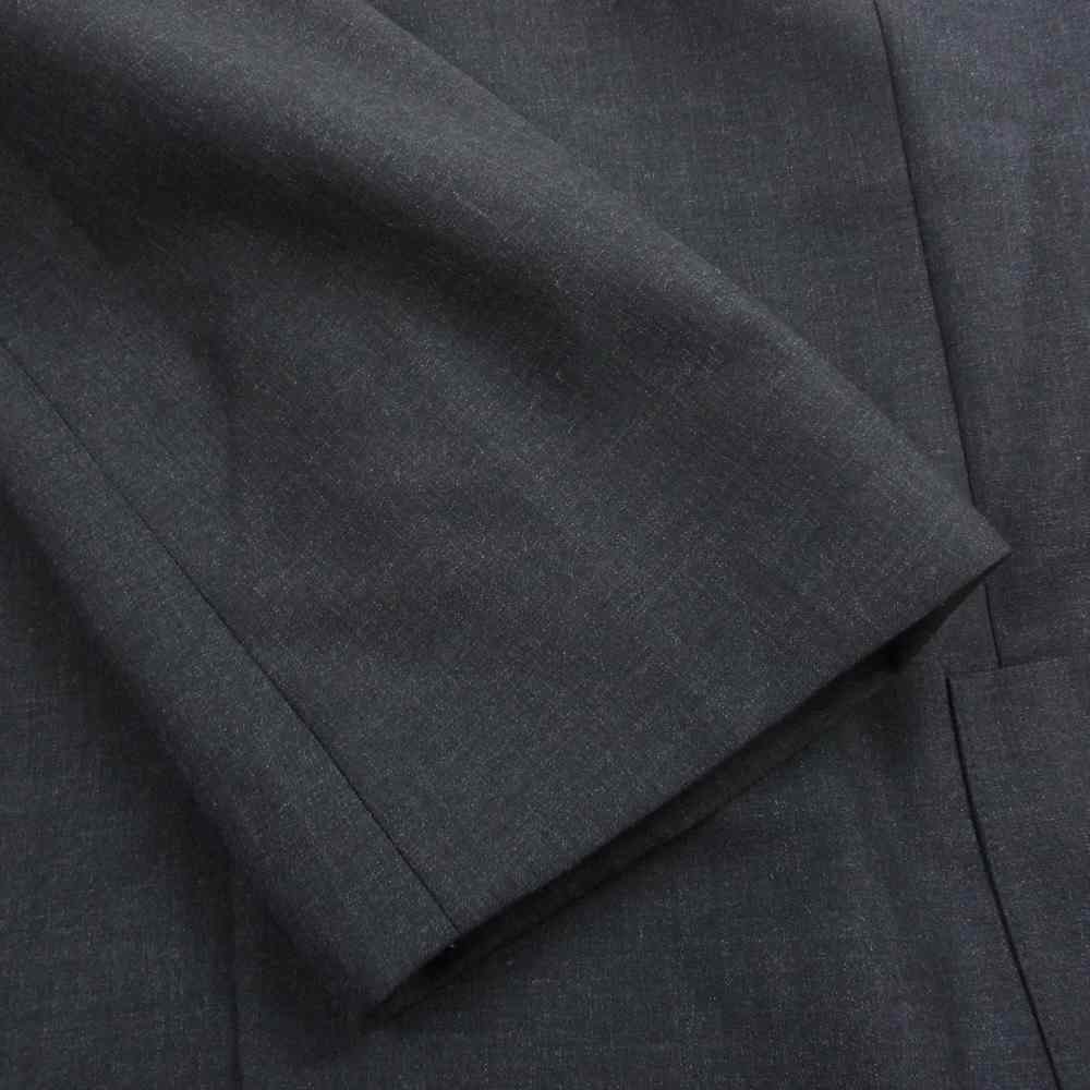 FEAR OF GOD フィアオブゴッド FG60-020PWS THE EVERYDAY SPORTS COAT エブリデイ スポーツ ノーカラー 1B ウール コート チャコール系 48【美品】【中古】