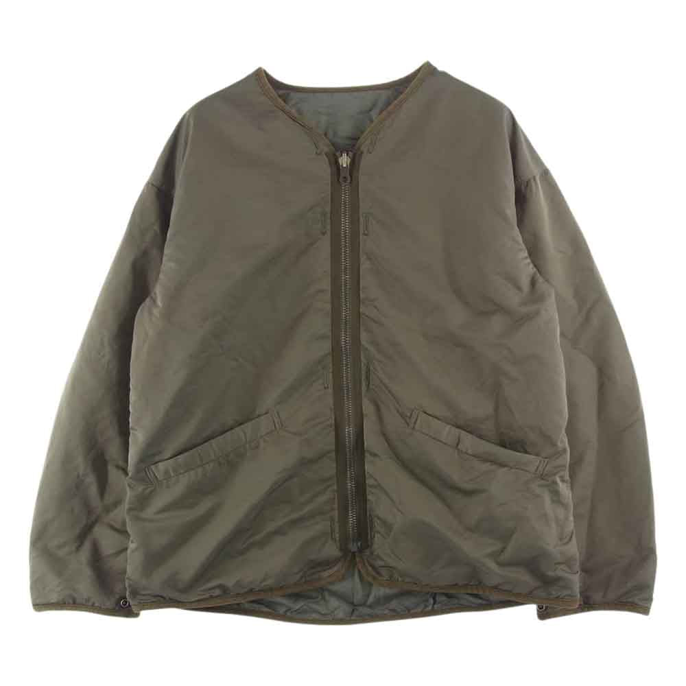 VISVIM ビズビム 0121105013020 21SS IRIS JKT アイリス ライナー リバーシブル アーミーナイロンツイル ジャケット オリーブ系 3【美品】【中古】
