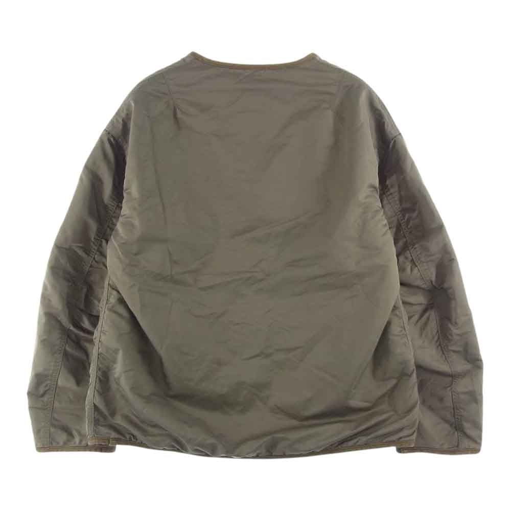 VISVIM ビズビム 0121105013020 21SS IRIS JKT アイリス ライナー リバーシブル アーミーナイロンツイル ジャケット オリーブ系 3【美品】【中古】