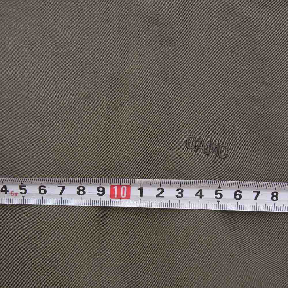 オーエーエムシー 国内正規品 20SS OAMQ602260 Alpha Shirt レーヨン混 アルファ ベースボール 半袖 シャツ カーキ系 M【中古】