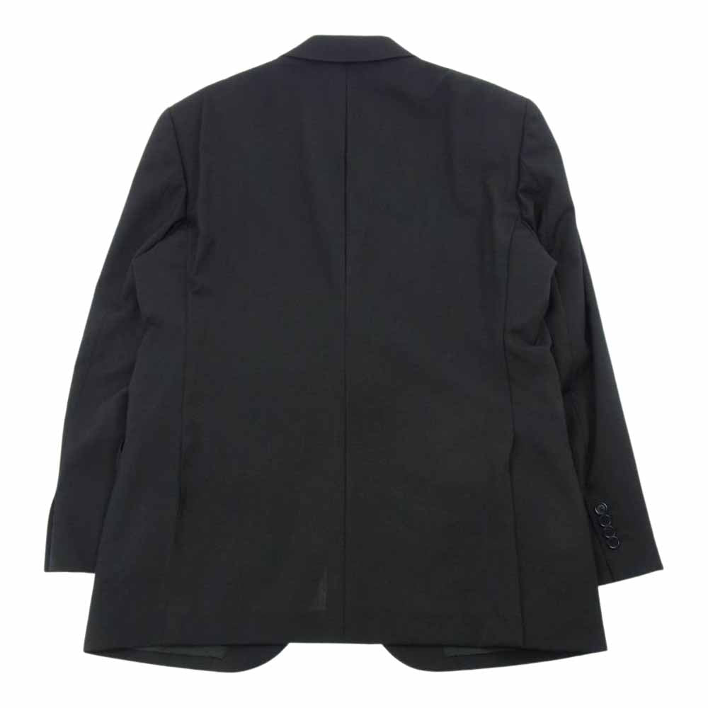 ソブリン モヘヤ混ウール フォーマット 3B セットアップ スーツ ブラック系 52 パンツサイズ52【美品】【中古】