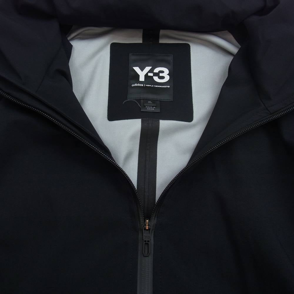 Yohji Yamamoto ヨウジヤマモト Y-3 ワイスリー CY6884 Storm Hoodie Jacket ストーム フーディ ジャケット ソフトシェル マウンテンパーカ ダークネイビー系 XL【中古】
