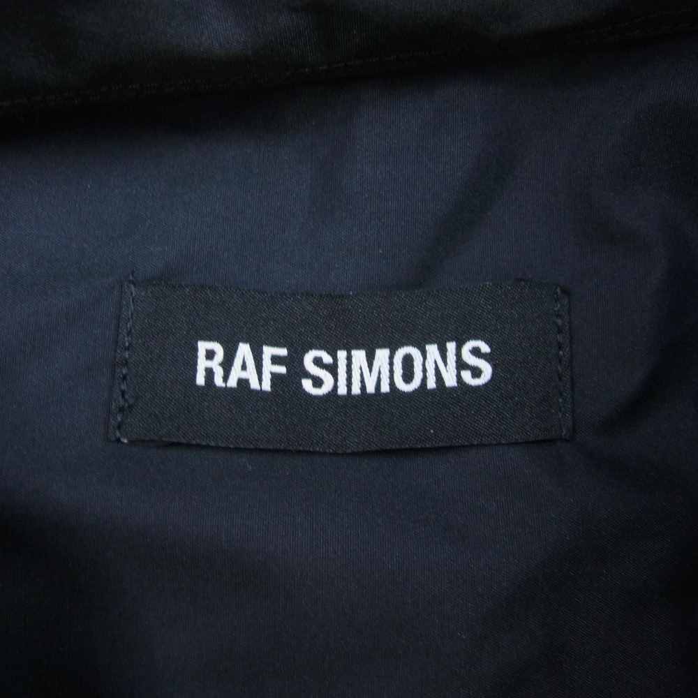 RAF SIMONS ラフシモンズ 20SS 国内正規品 MY OWN PRIVATE ANTWERP パッチ シャツ ダークネイビー系 46【美品】【中古】