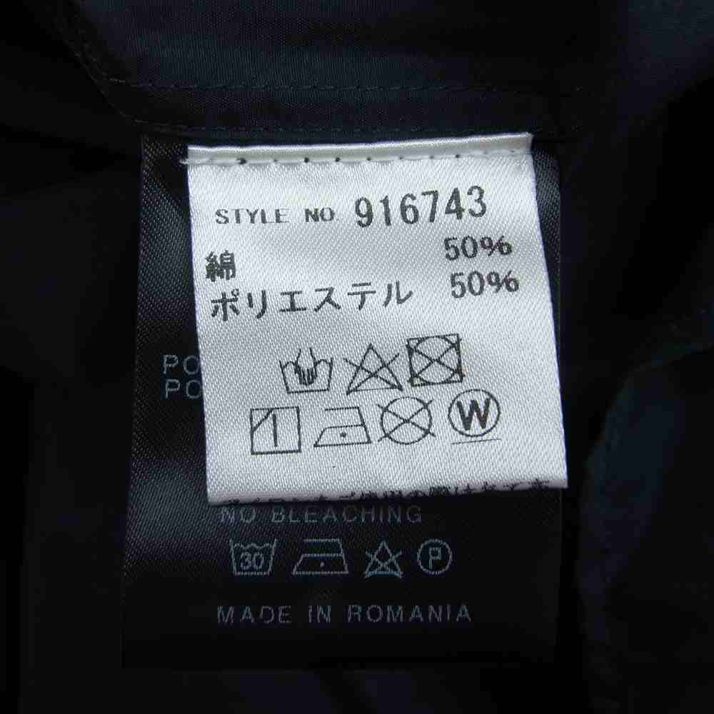 RAF SIMONS ラフシモンズ 20SS 国内正規品 MY OWN PRIVATE ANTWERP パッチ シャツ ダークネイビー系 46【美品】【中古】