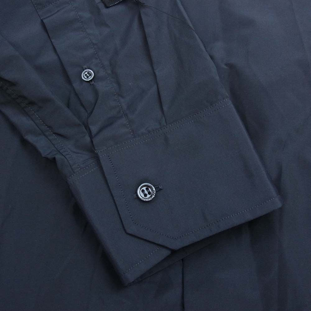 RAF SIMONS ラフシモンズ 20SS 国内正規品 MY OWN PRIVATE ANTWERP パッチ シャツ ダークネイビー系 46【美品】【中古】