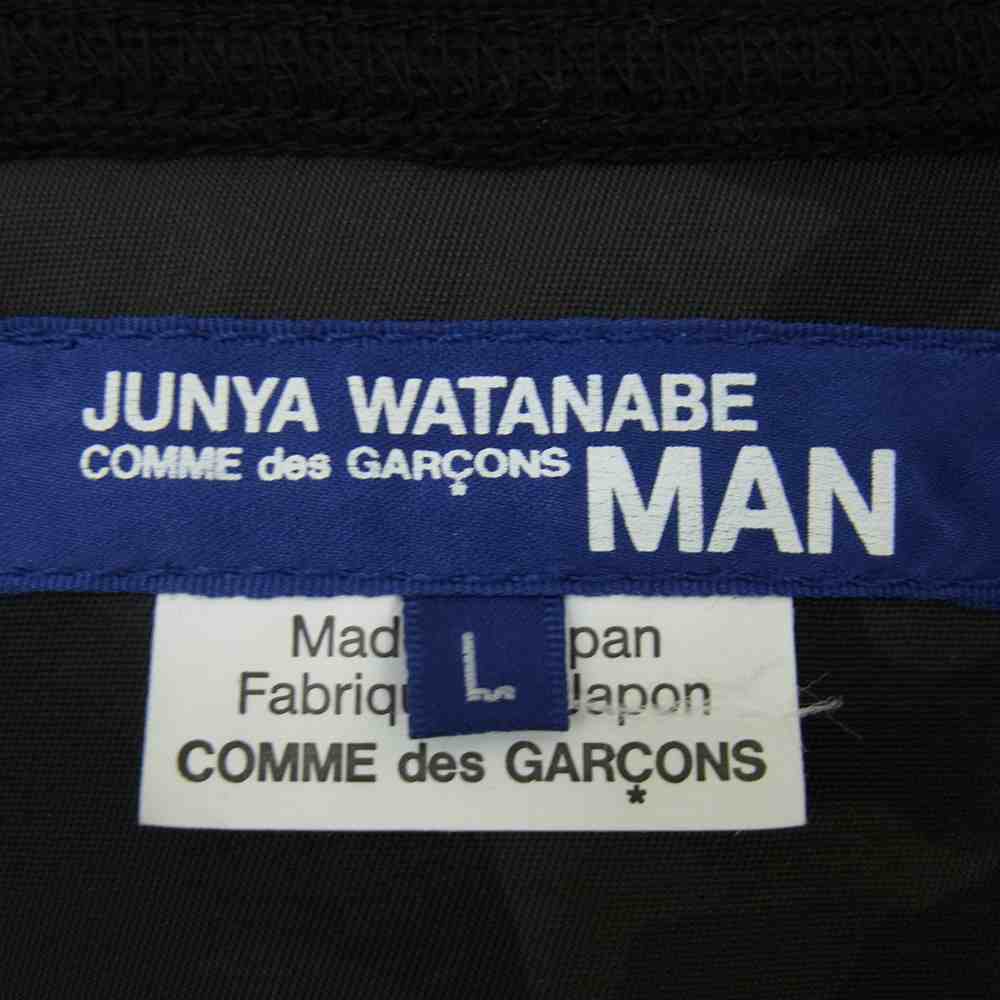 JUNYA WATANABE COMME des GARCONS MAN ジュンヤワタナベコムデギャルソンマン AD2020 WF-T026 再構築 カモフラ アーミーツイル ウール ドッキング ライナージャケット ブラック系 L【美品】【中古】