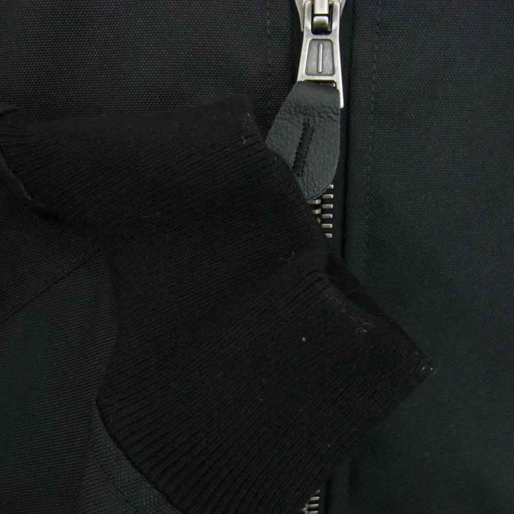 RAF SIMONS ラフシモンズ 22SS 221-623A 国内正規品 バックプリント ジップアップ ブルゾン ブラック系 M【美品】【中古】