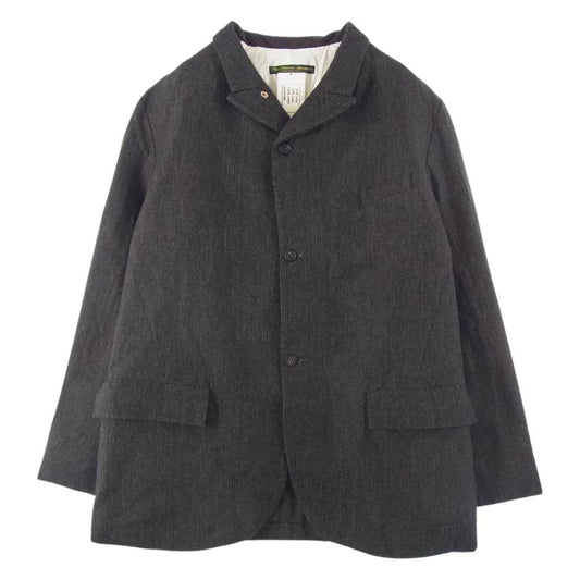 Paul Harnden ポールハーデン Men's Blazer Jacket メンズ ウール リネン ブレザー ジャケット グレー系 XL【美品】【中古】