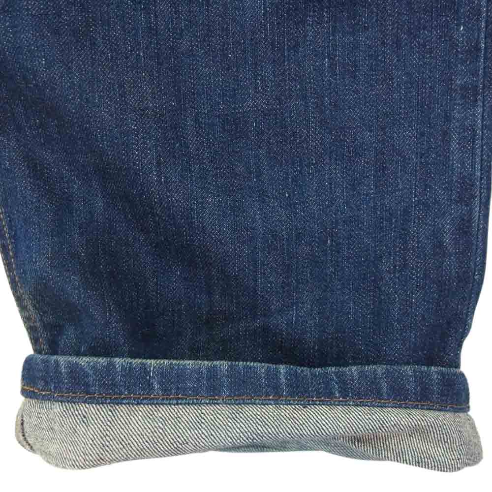 LOUIS VUITTON ルイ・ヴィトン 国内正規品 ガストンV ワッペンデザイン デニム パンツ インディゴブルー系 40【中古】