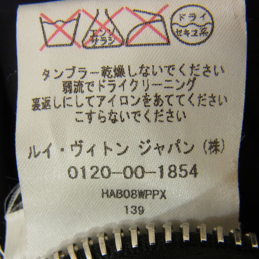 LOUIS VUITTON ルイ・ヴィトン HAB08WPPX 国内正規品 中綿 キルティング ジャケット ブラック系 54【中古】
