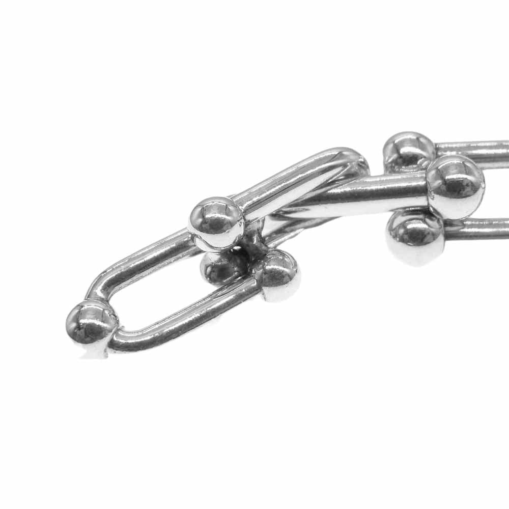TIFFANY&Co. ティファニー ハードウェア グラジュエイテッド リンク ピアス 両耳用 シルバー系【中古】