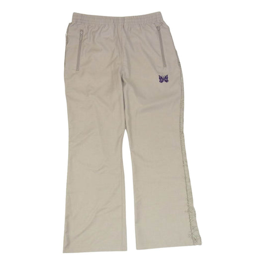 Needles ニードルス 22SS KP129 FRINGE BOOT-CUT TRACK PANT フリンジ ブーツカット トラックパンツ グレー系 S【中古】