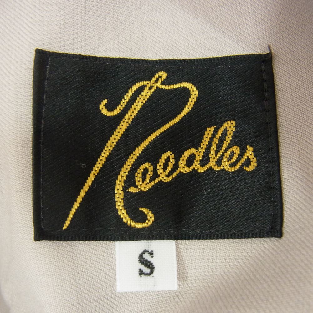 Needles ニードルス 22SS KP129 FRINGE BOOT-CUT TRACK PANT フリンジ ブーツカット トラックパンツ グレー系 S【中古】