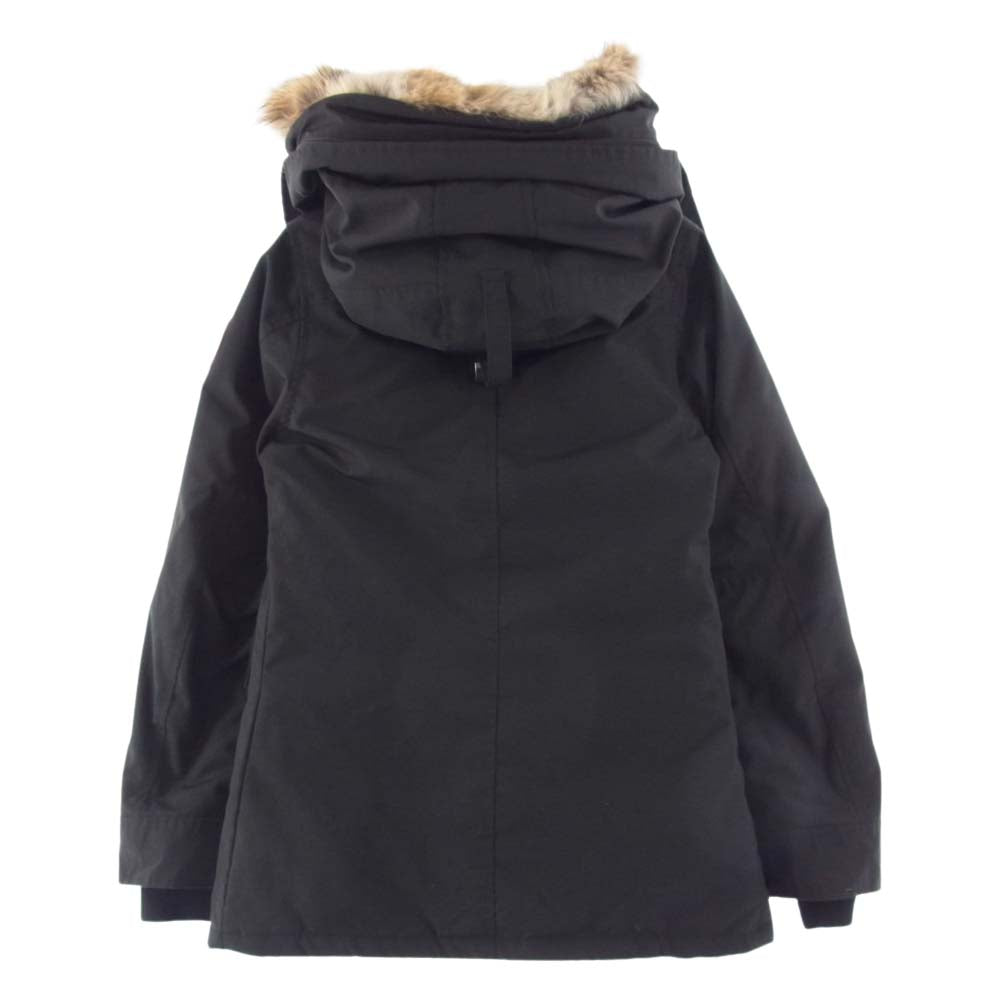 CANADA GOOSE カナダグース 2300JL 国内正規品 サザビーリーグ CHARLOTTE PARKA シャーロット ダウン ジャケット ブラック系 165/88A【美品】【中古】