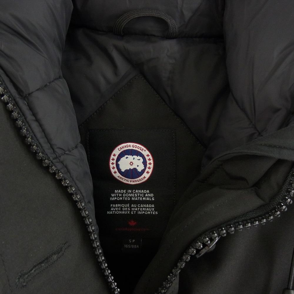 CANADA GOOSE カナダグース 2300JL 国内正規品 サザビーリーグ CHARLOTTE PARKA シャーロット ダウン ジャケット ブラック系 165/88A【美品】【中古】