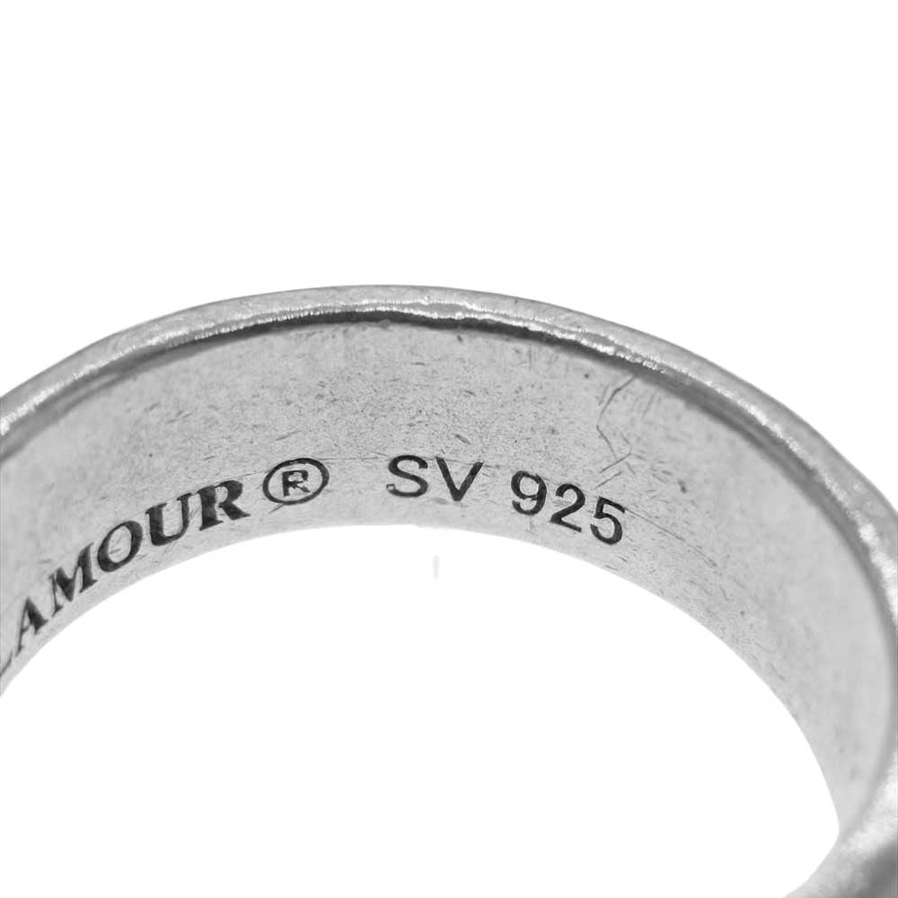 HYSTERIC GLAMOUR ヒステリックグラマー SV925 スタッズ リング シルバー系 18号【中古】