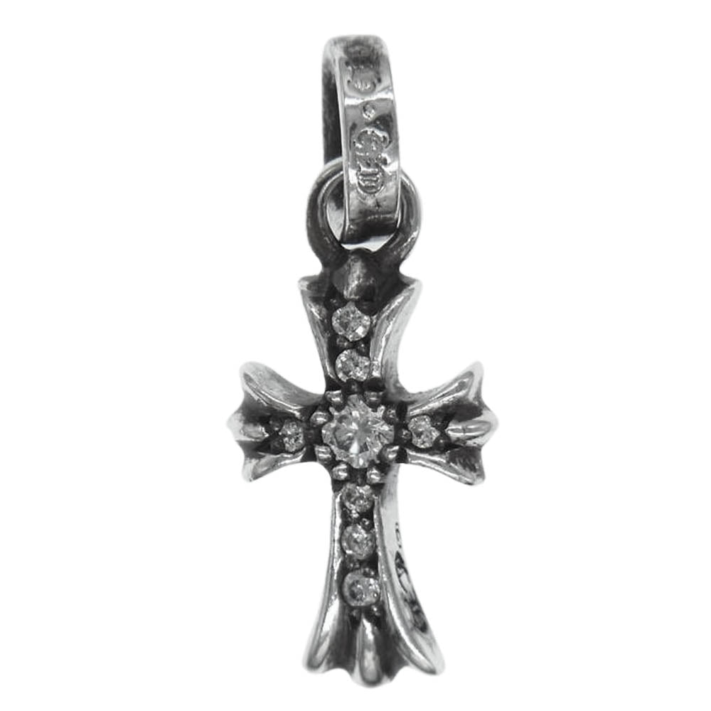CHROME HEARTS クロムハーツ（原本有） CRS BBYFAT ベイビーファット PAVEダイヤ ペンダント チャーム シルバー系【中古】