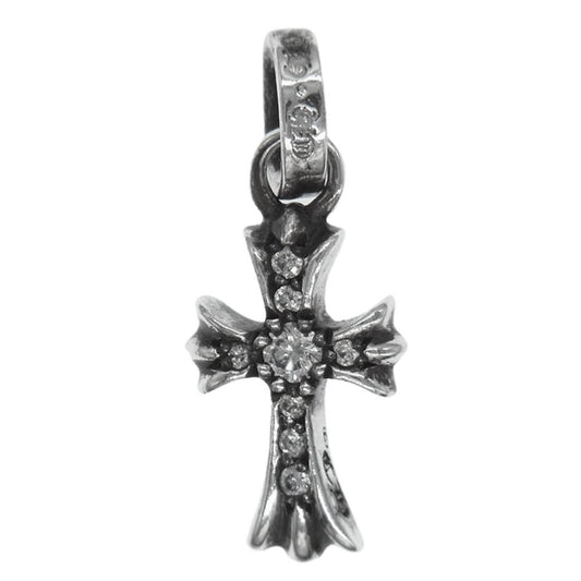 CHROME HEARTS クロムハーツ（原本有） CRS BBYFAT ベイビーファット PAVEダイヤ ペンダント チャーム シルバー系【中古】