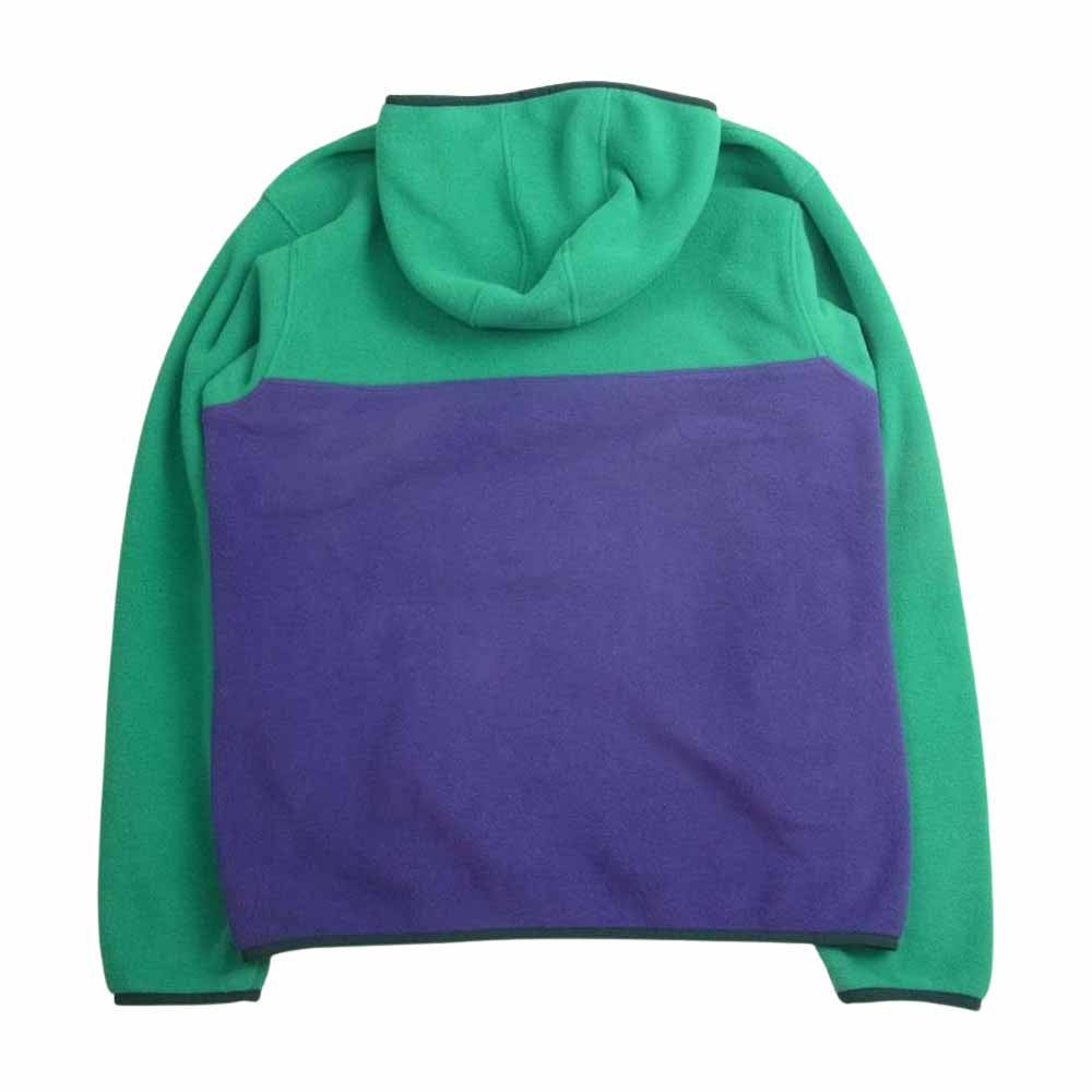 patagonia パタゴニア 13AW 25461 13年製 Synchilla Snap-T Hoody シンチラ スナップ T フーディ フリース ジャケット グリーン系 パープル系 M【中古】
