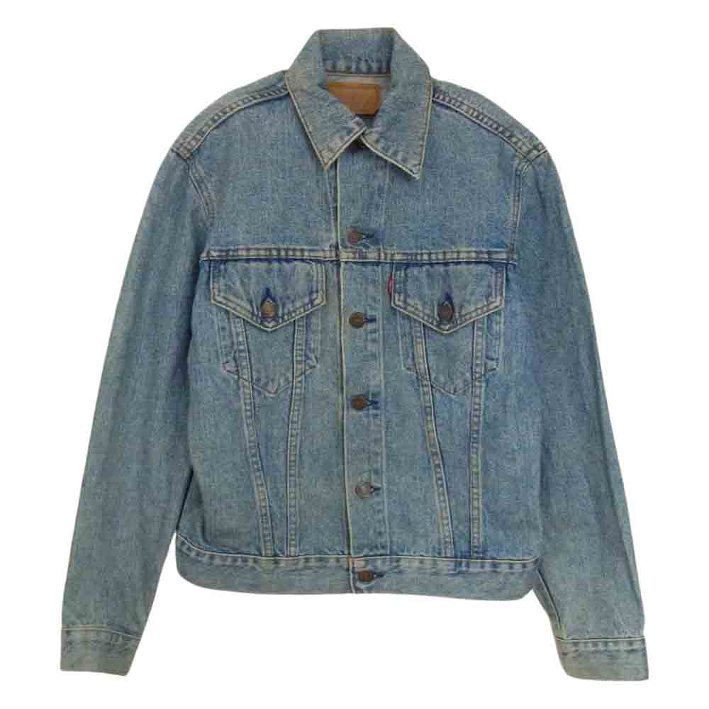 Levi's リーバイス 70505-0217 デニム トラッカー ジャケット インディゴブルー系 38【中古】