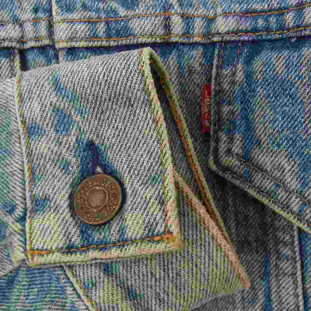 Levi's リーバイス 70505-0217 デニム トラッカー ジャケット インディゴブルー系 38【中古】