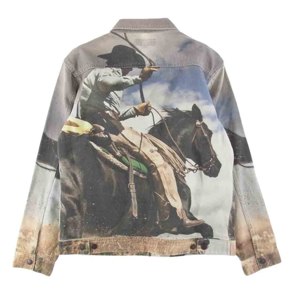 Supreme シュプリーム 17SS  Cowboy Denim Work Jacket カウボーイ デニム ワーク ジャケット グレー系 マルチカラー系 S【中古】