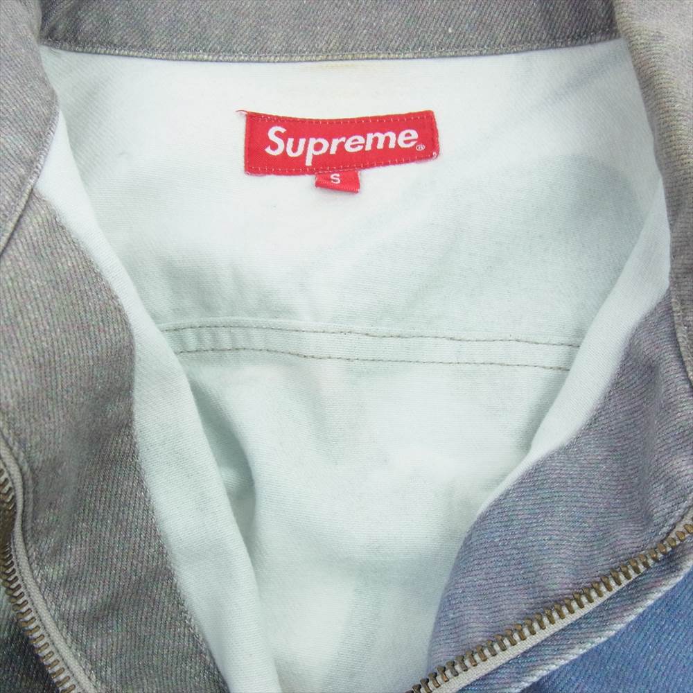 Supreme シュプリーム 17SS  Cowboy Denim Work Jacket カウボーイ デニム ワーク ジャケット グレー系 マルチカラー系 S【中古】