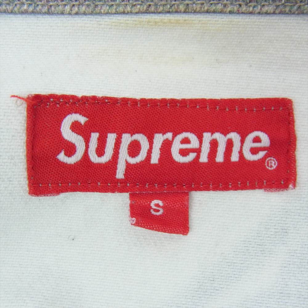 Supreme シュプリーム 17SS  Cowboy Denim Work Jacket カウボーイ デニム ワーク ジャケット グレー系 マルチカラー系 S【中古】