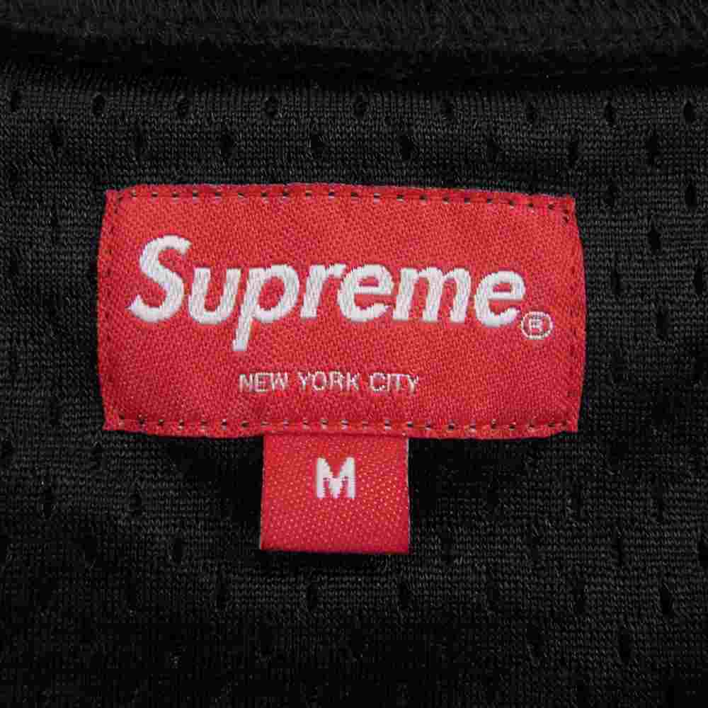 Supreme シュプリーム 20SS Glitter Football Top グリッター ロゴ メッシュ フットボール トップ ブラック系 M【新古品】【未使用】【中古】