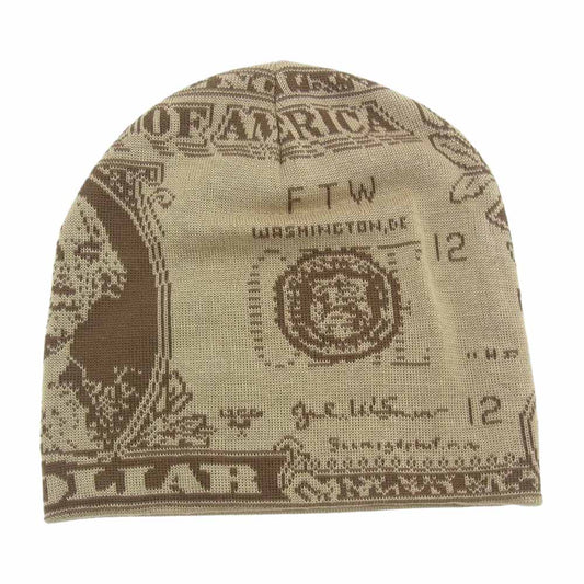 Supreme シュプリーム 21AW Dollar Beanie ダラー ビーニー ニット帽 ブラウン系【新古品】【未使用】【中古】