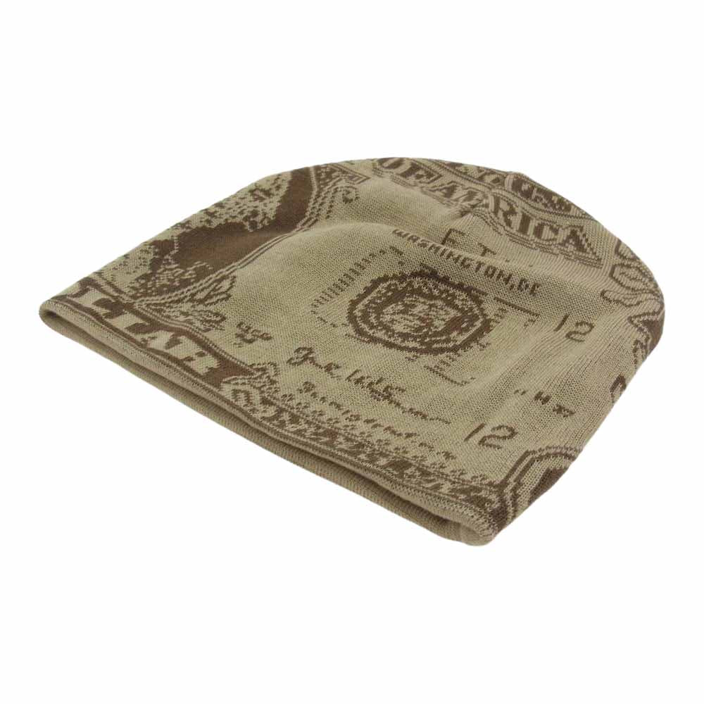 Supreme シュプリーム 21AW Dollar Beanie ダラー ビーニー ニット帽 ブラウン系【新古品】【未使用】【中古】