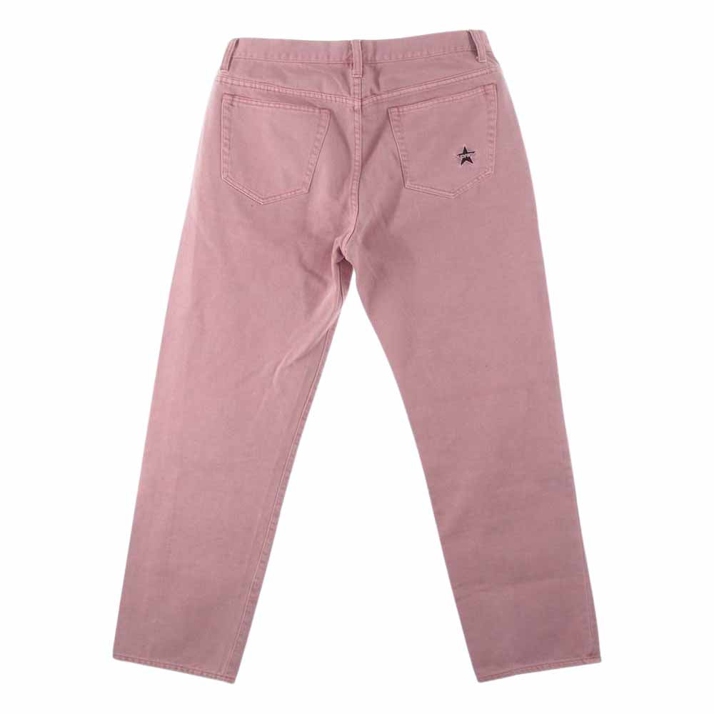 Supreme シュプリーム 20AW Washed Regular Jean ウォッシュドレギュラージーンズ バック スター 刺繍 デニムパンツ ピンク ピンク系 32【中古】