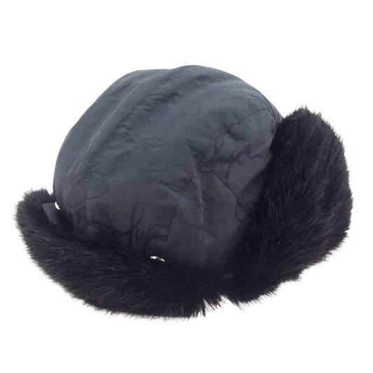 Supreme シュプリーム 18AW Flight Trooper Hat フライト トゥルーパーハット ボンバーハット フライトキャップ  ブラック系【中古】