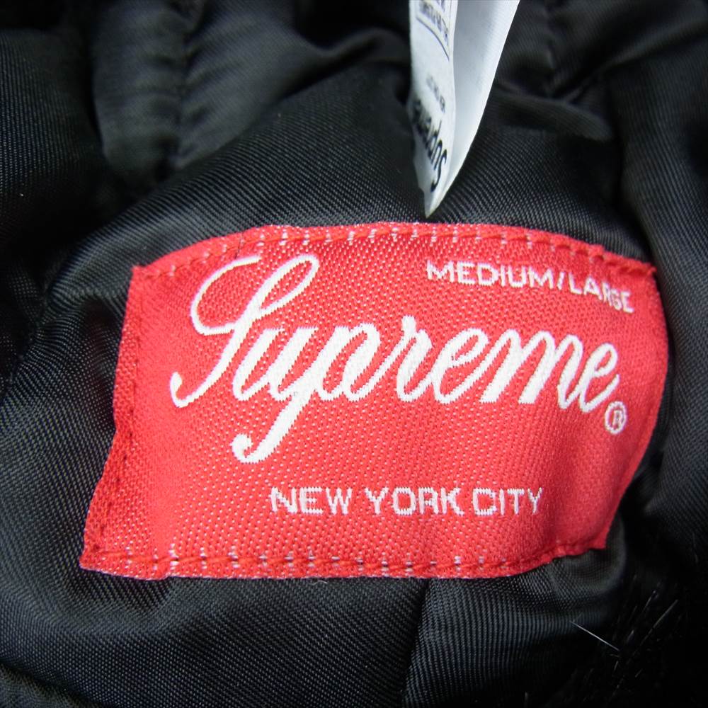 Supreme シュプリーム 18AW Flight Trooper Hat フライト トゥルーパーハット ボンバーハット フライトキャップ  ブラック系【中古】