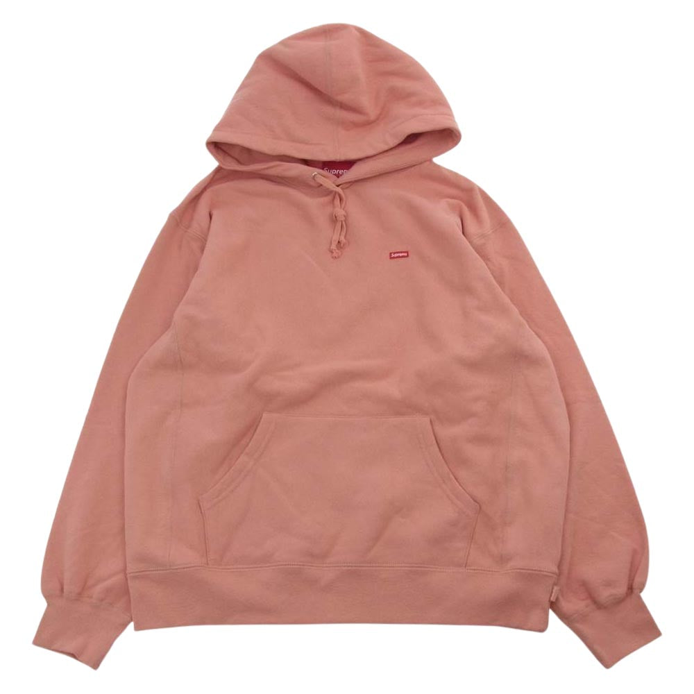 Supreme シュプリーム 21SS Small Box Hooded Sweatshirt スモール ボックスロゴ フーデッド パーカー オレンジ系 M【中古】
