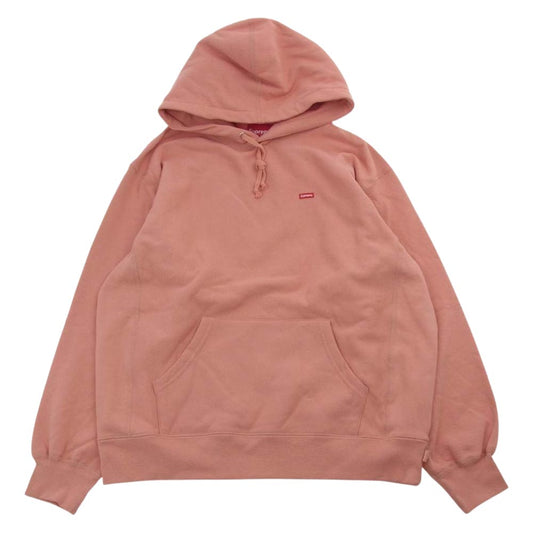 Supreme シュプリーム 21SS Small Box Hooded Sweatshirt スモール ボックスロゴ フーデッド パーカー オレンジ系 M【中古】