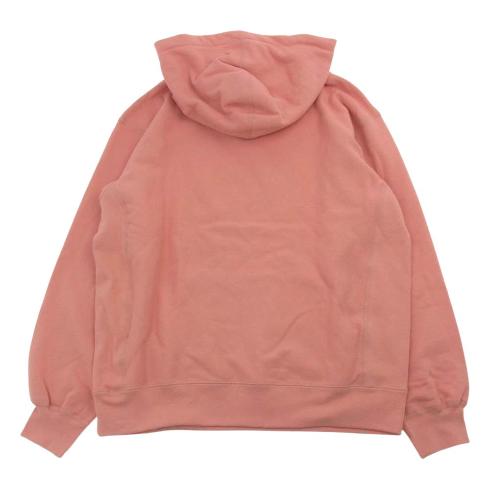 Supreme シュプリーム 21SS Small Box Hooded Sweatshirt スモール ボックスロゴ フーデッド パーカー オレンジ系 M【中古】