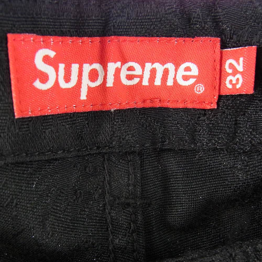 Supreme シュプリーム 21SS Floral Tapestry Cargo Pant フローラル タペストリー カーゴ パンツ ブラック系 32【中古】